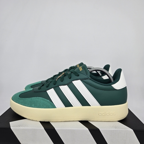 adidas Shoes - New adidas Barreda Lifestyle Collegiate Green Core White Men's Shoes Size 10